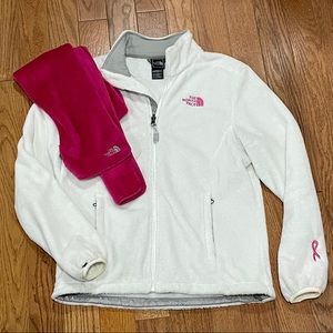 COPY - - - North face white osito jacket /matching …